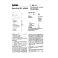 SABA T717 Manual de Servicio
