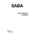 SABA LV6S01 Manual de Usuario