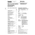 SABA T6770CM Manual de Servicio