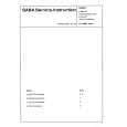 SABA T/S2000 Manual de Servicio