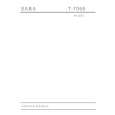 SABA T7066 Manual de Servicio