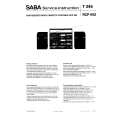 SABA RCP692 Manual de Servicio