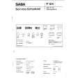 SABA P203R Manual de Servicio