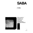 SABA P3706 Manual de Usuario